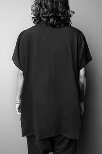 Hoomidaas Sleeveless Shirt - Black - Reborn Project Clothing