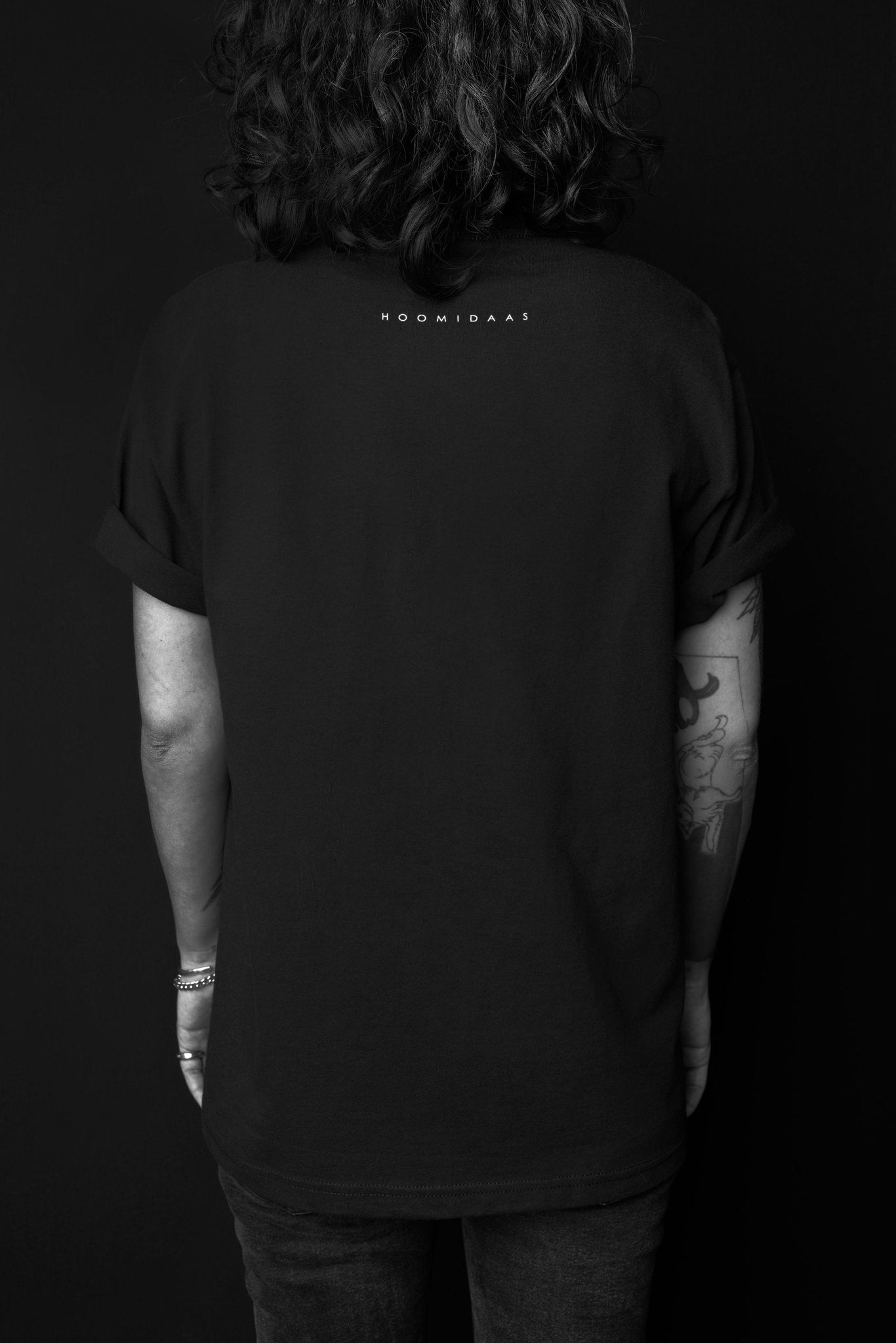 Hoomidaas Black Logo - T-Shirt - Reborn Project Clothing
