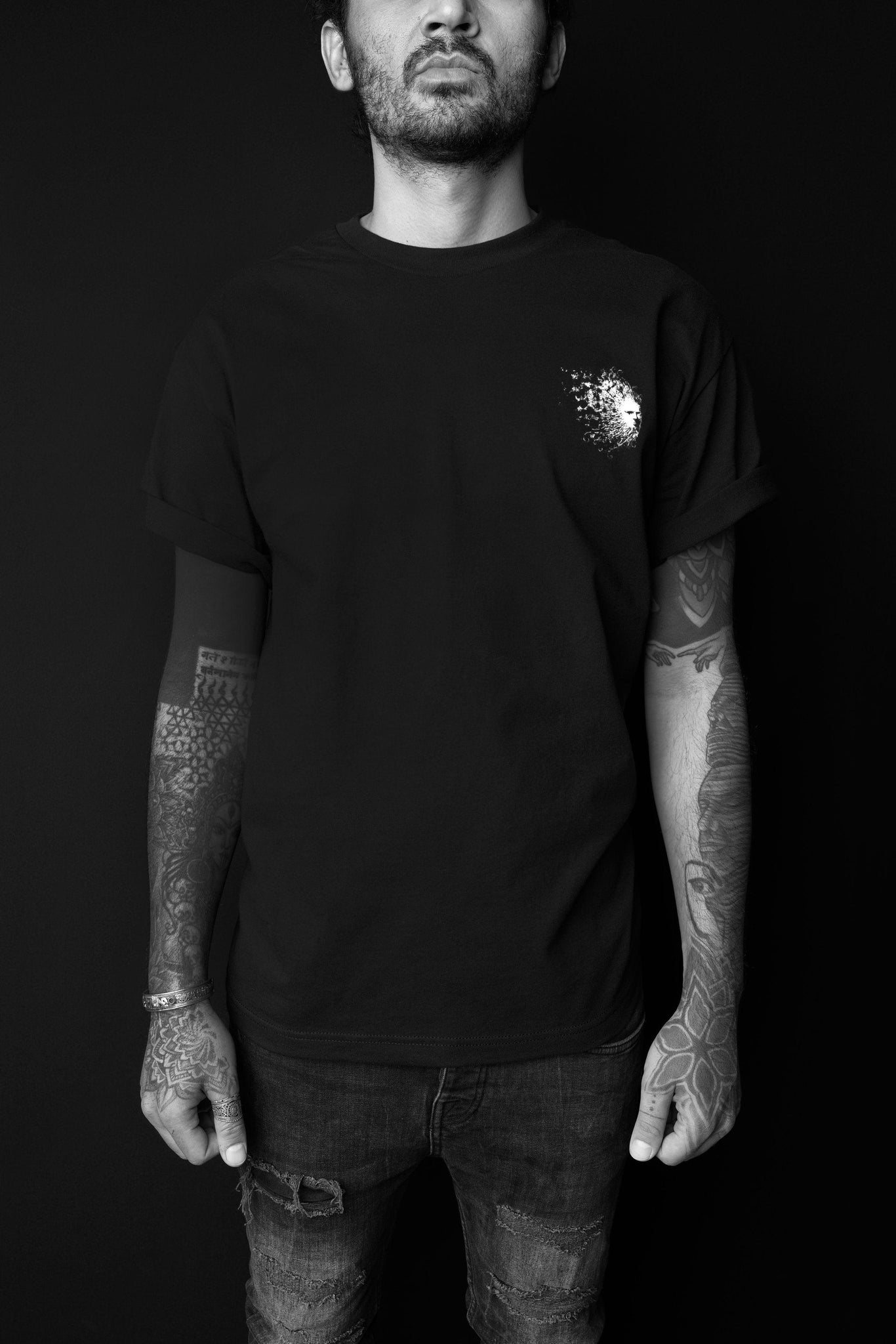 Hoomidaas Black Logo - T-Shirt - Reborn Project Clothing