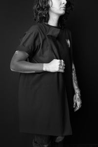 Hoomidaas Tote Bag - Black Embroidered - Reborn Project Clothing