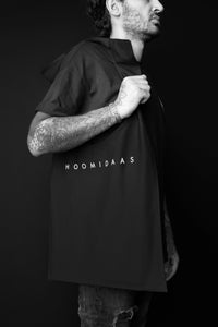 Hoomidaas Tote Bag - White Print - Reborn Project Clothing
