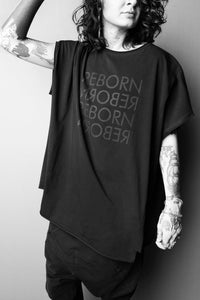 Reborn Sleeveless Shirt - Large Logo - Reborn Project Clothing