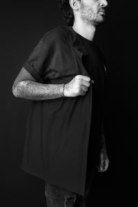 Reborn Tote Bag - Black Embroidered - Reborn Project Clothing