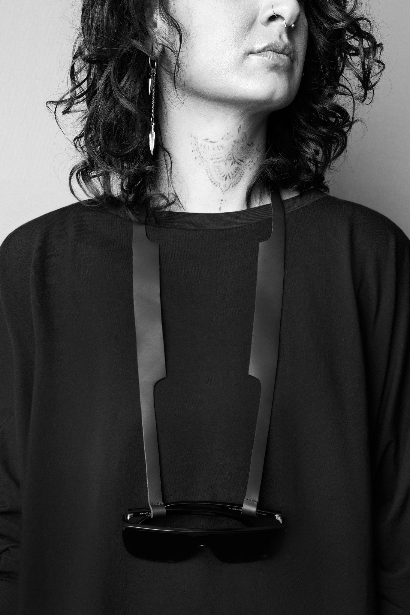 Hoomidaas Sunglass Strap - Black - Reborn Project Clothing